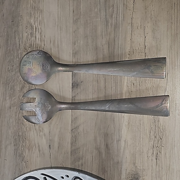 Lenox Large Serving Bowl With Utensils - Picture 5 of 14